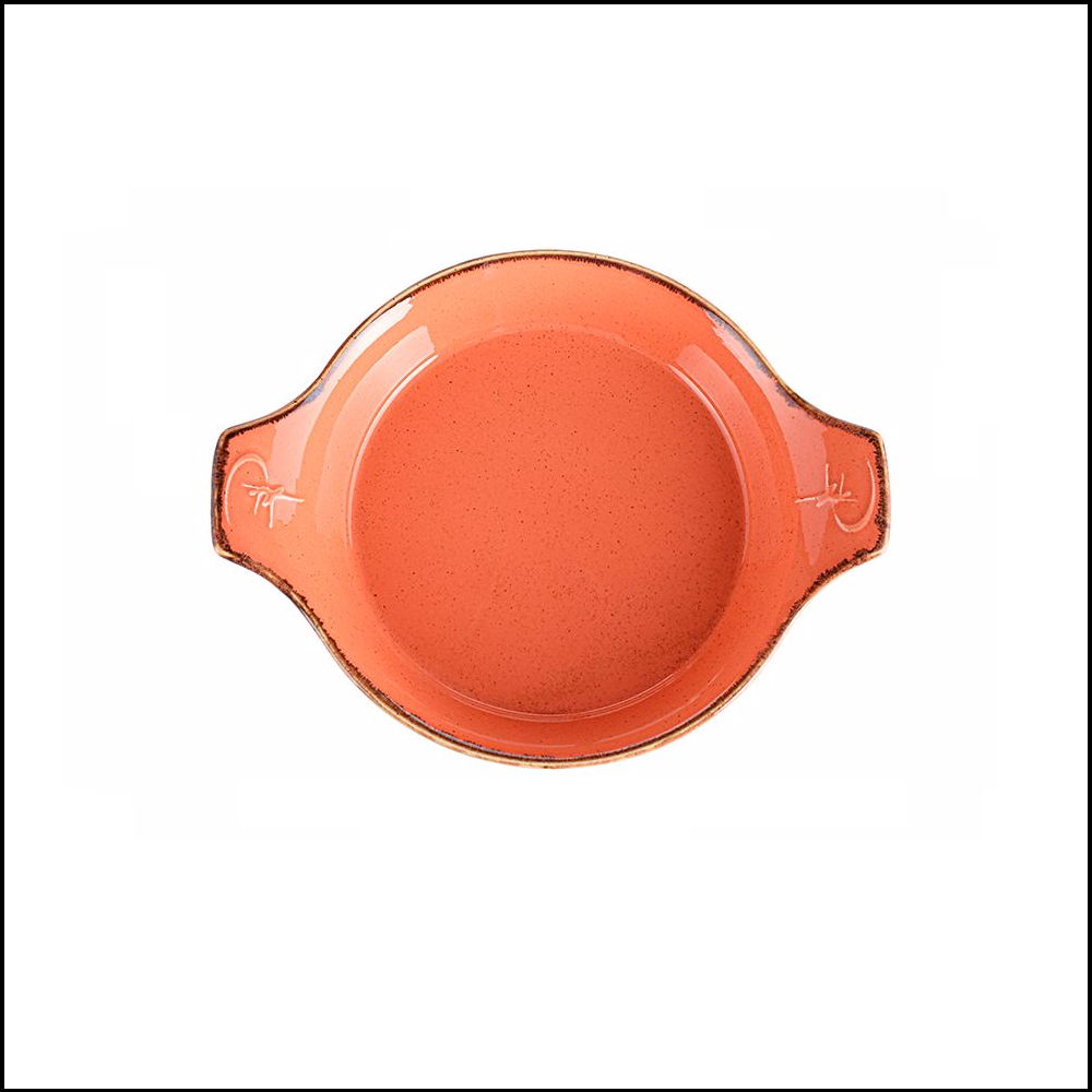 Σαγάνι Βαθύ Πορσελάνης Φ17cm Seasons Orange Porland 602922O - 0