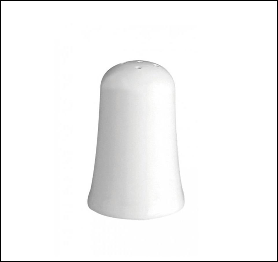 Αλατιέρα Πορσελάνης Άσπρη Κλασική 4,5 cm | 7 cm GTSA 61-3051S