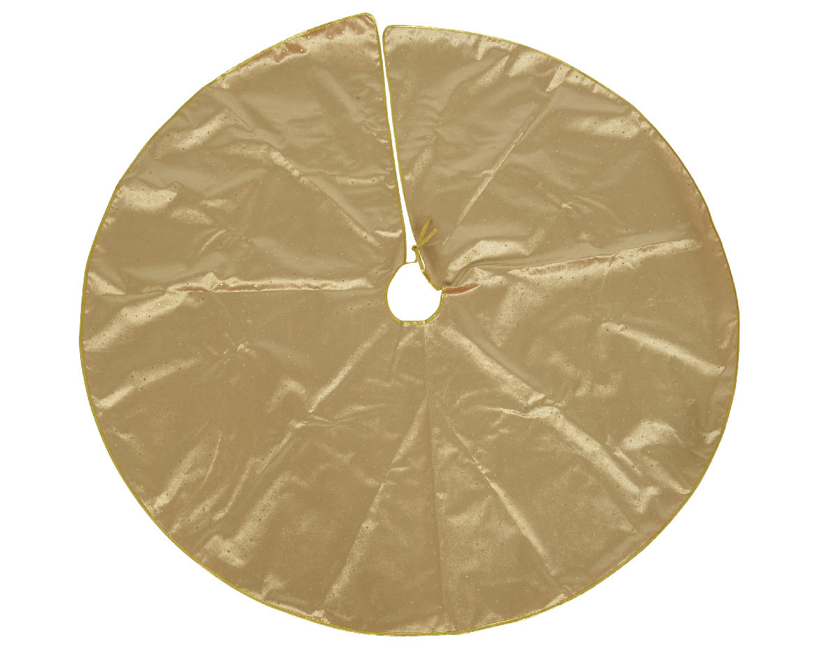 Φούστα Δέντρου Πολυεστερική Χρυσή Φ120x0,5cm Kaemingk 611181