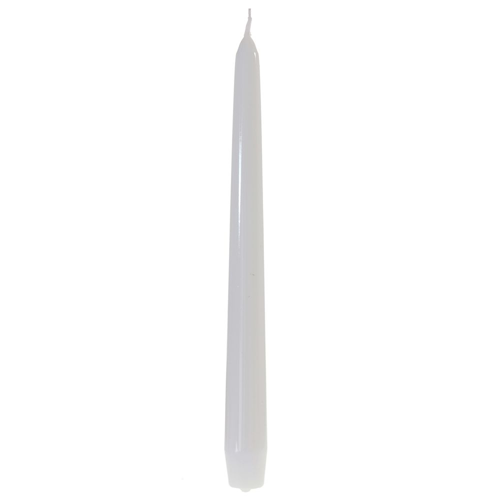 Βενετσιάνικο Κερί Λευκό 25cm AI Decorations 73637