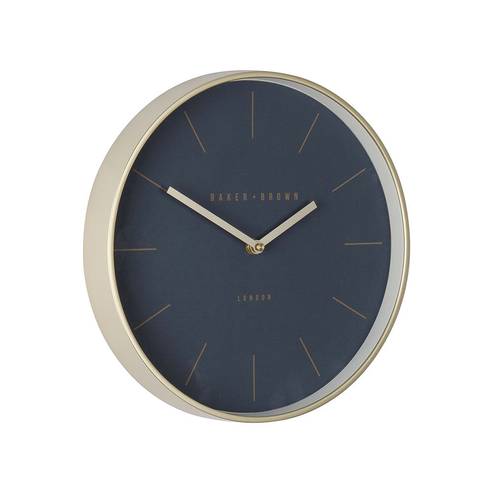 Ρολόι Τοίχου Μπλέ Φ30cm AI Decoration 76464 - 1