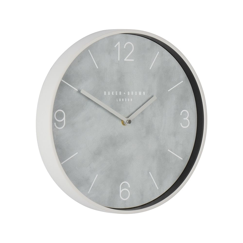 Ρολόι Τοίχου Γκρι Φ30cm AI Decoration 76465 - 0