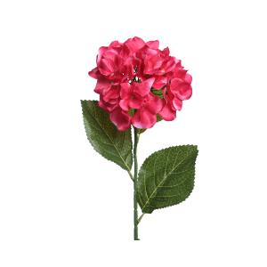Διακοσμητικό Λουλούδι Ορτανσία Φούξια Πολυεστέρα 17x19x66cm Kaemingk 800050 - 30081