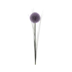 Διακοσμητικό Λουλούδι Άλλιο Μώβ Πλαστικό 66x7cm Kaemingk 800298 - 29671