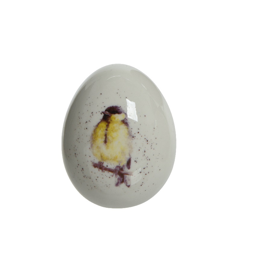 Διακοσμητικό Αυγό Από Δολομίτη  Φ6,5x8cm Kaemingk 828666-1