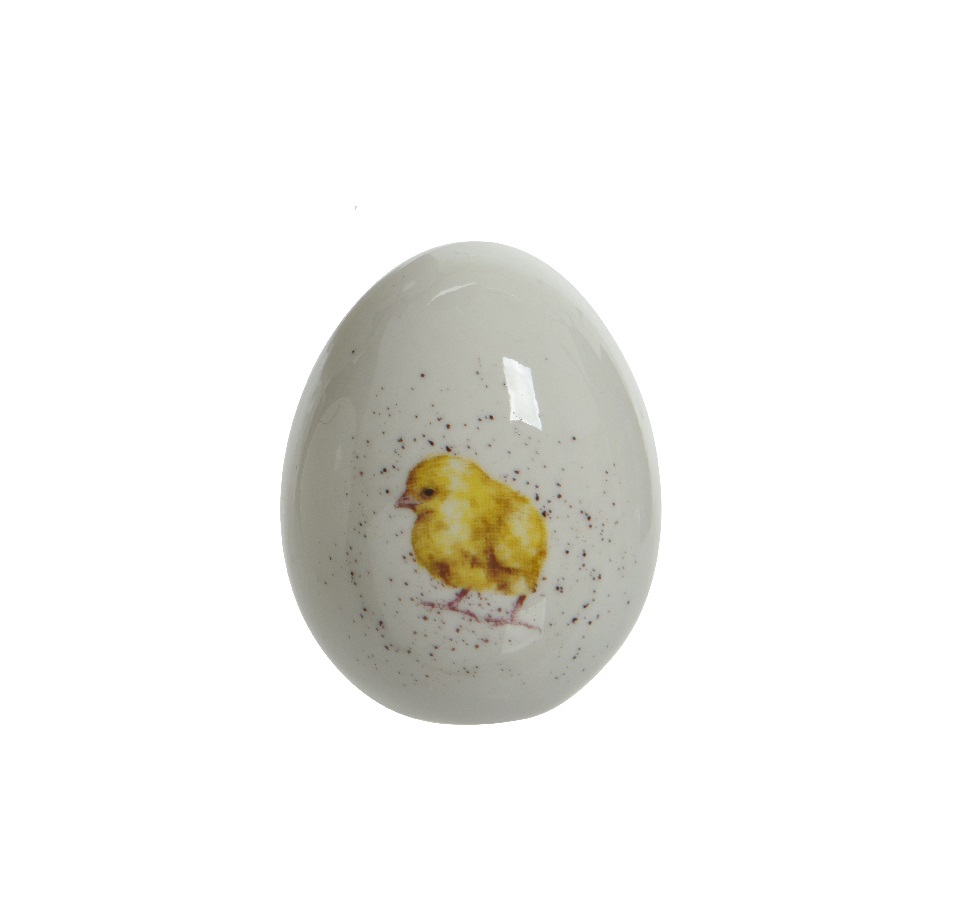 Διακοσμητικό Αυγό Από Δολομίτη  Φ6,5x8cm Kaemingk 828666-3