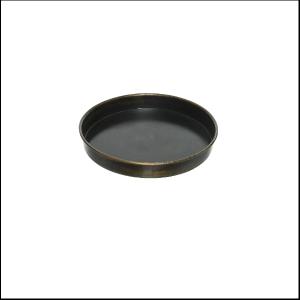 Διακοσμητικός Δίσκος Στρογγυλό Σιδερένιος Αντικέ Φ32x4,5cm Kaemingk 889676-3 - 30315