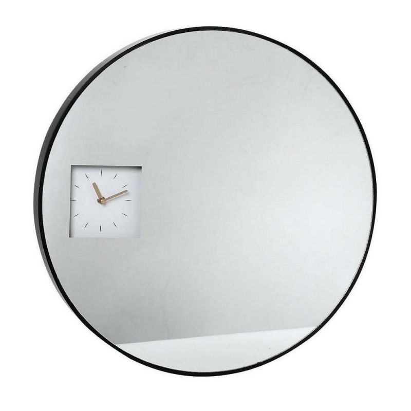 Καθρέφτης-Ρολόι Τοίχου Στρογγυλό Espiel FEC210 - 0