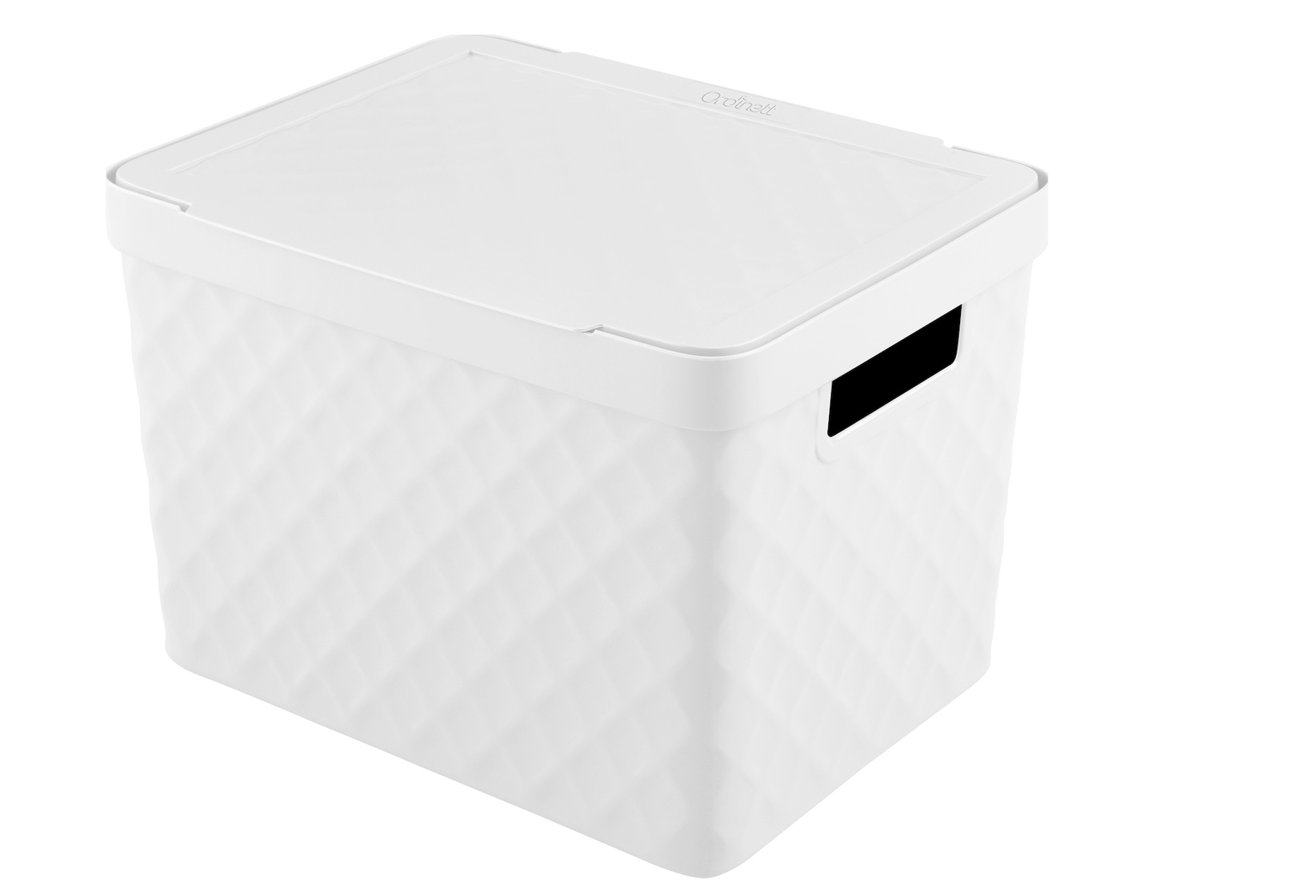 Πλαστικό Κουτί Αποθήκευσης με Καπάκι Άσπρο 51lt Kubica GioStyle GS01208900