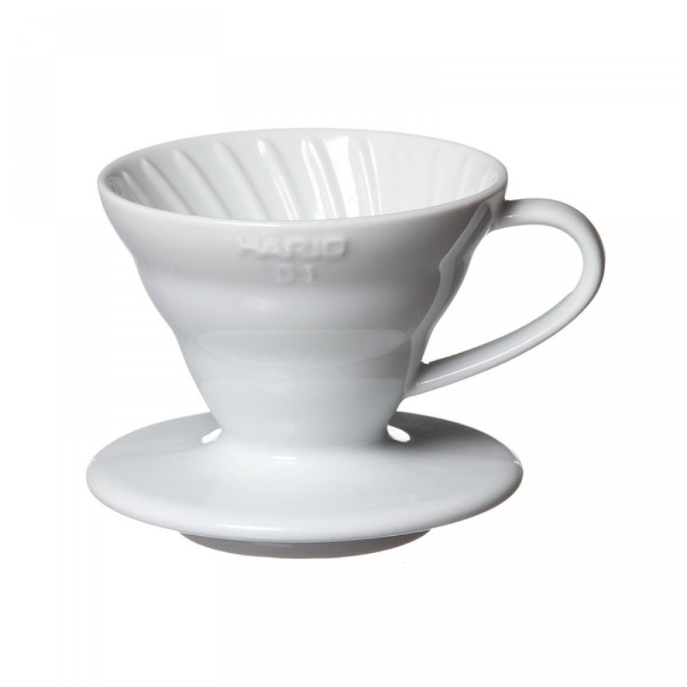 Coffee Dripper 01 white V60 Ceramic Hario 21006
