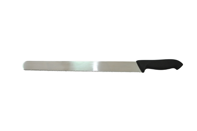 Μαχαίρι Ζαχαροπλαστικής Ψιλό Δόντι Μαύρο 36εκ. Icel 281.HR13.36