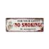 Ταμπέλα "No smoking" Μεταλλική 36x13εκ. espiel LOG222 - 0
