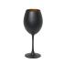 Ποτήρι Κολωνάτο Κρασιού Γυάλινο 550ml Black Gold ''Maya'' Espiel RAB105K6-0