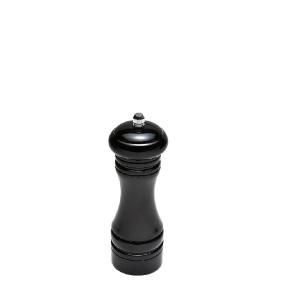 Πιπερόμυλος Ξύλινος Μαύρος Με Κεραμικό Μύλο 5,5x16εκ. Espiel MYL302 - 24948