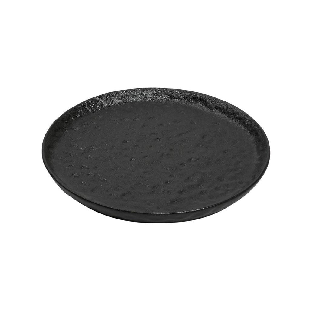 Πιάτο Γλυκού Κεραμικό Μαύρο Φ20cm Lava Espiel NOL117K4 - 0