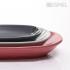 Πιατάκι Ορθογώνιο Κεραμικό Κόκκινο 12cm Pomegranate Essentials Espiel  OWD111K12 - 1