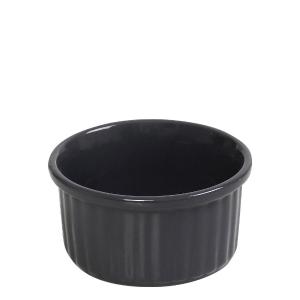 Μπολάκι Σουφλέ Κεραμικό Μαύρο Φ10cm Anthracite Essentials Espiel OWB124K12 - 27757