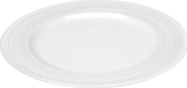 Πιάτο Κεραμεικό Ρηχό Λευκό Στρογγυλό 26cm Chloe Espiel RRF201K6