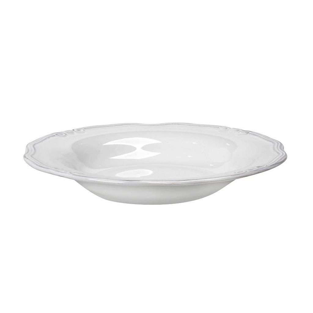 Πιάτο Βαθύ Λευκό Στρογγυλό 24εκ Tiffany Espiel  RSW102K6