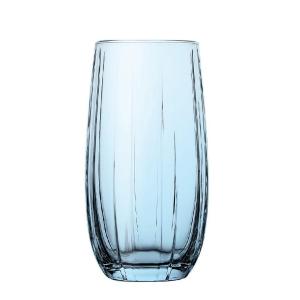 Ποτήρι Γυάλινο Long Drink Γαλάζιο 500ml Linka Espiel SP420415K6G - 25046