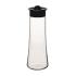 Μπουκάλι Νερού Γυάλινο Basic με Πλαστικό Μαύρο Καπάκι 1030ml Espiel SP43235K1 - 0