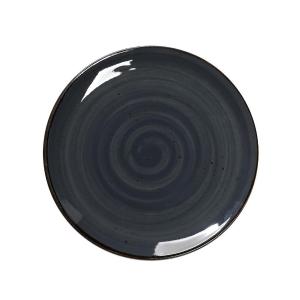 Πιάτο Ρηχό Terra Σκούρο Γκρι Στρογγυλό 24.5cm Espiel TLG102K6 - 14833