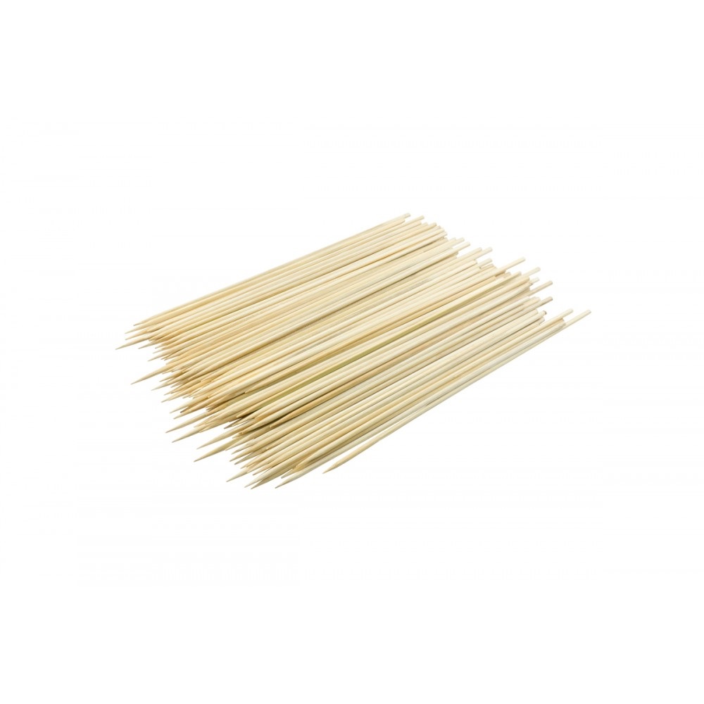 Καλαμάκια Bamboo Για Σουβλάκια Ø0,4x24cm (Πακέτο 500τμχ) Premium Tessera QA121B