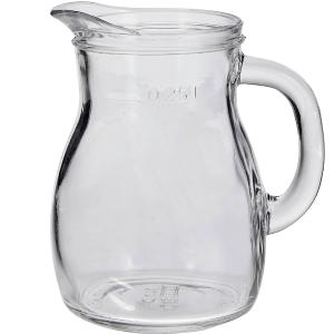 Κανάτα Γυάλινη 250ml Ø6,2xH11,7cm Bistrot Bormioli Rocco 00.35010 - 45150