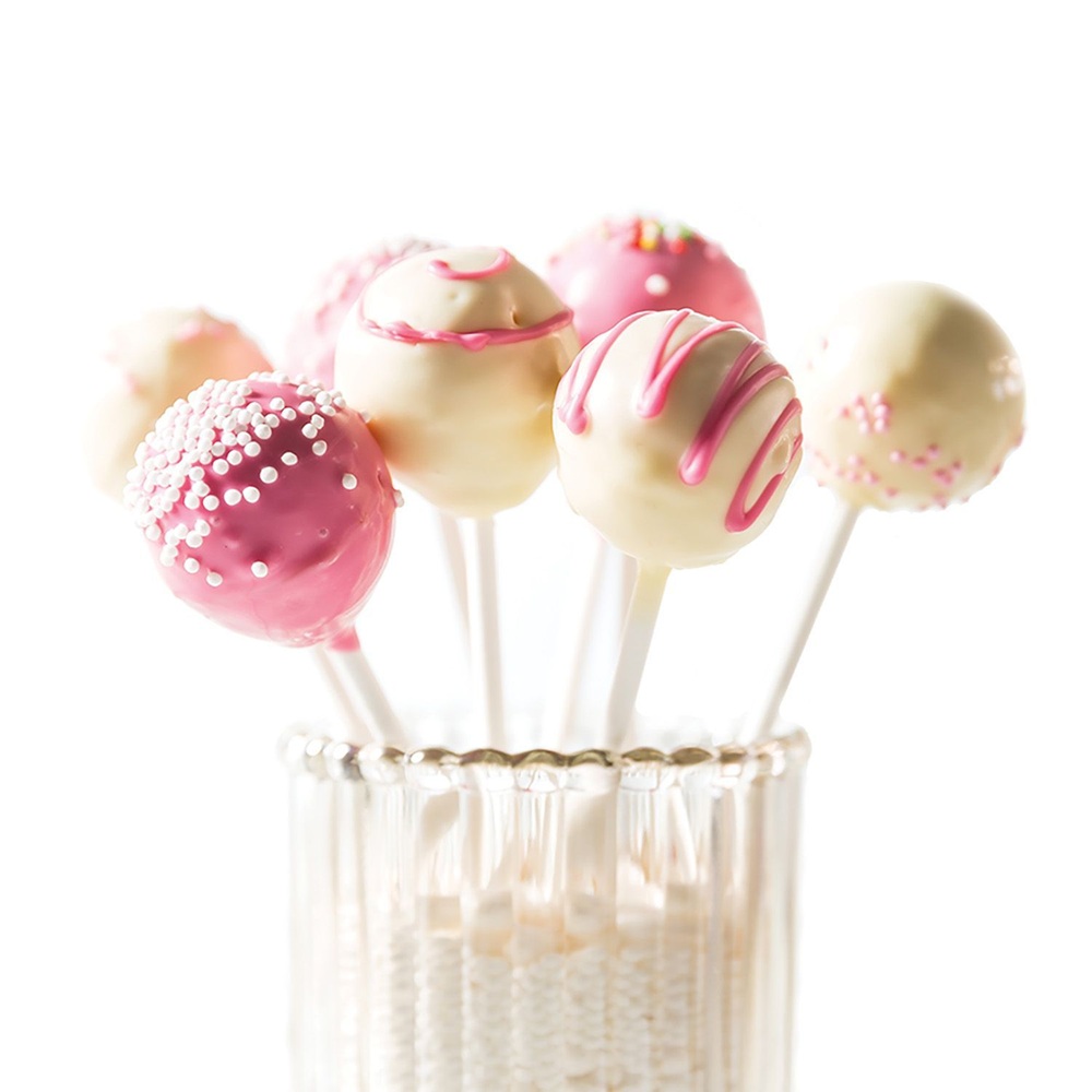 Καλαμάκια Cake Pops / Lollipops Ø 0.38 x 22.8 cm - 50 Τεμάχια SilikoMart 055.2322 - 1