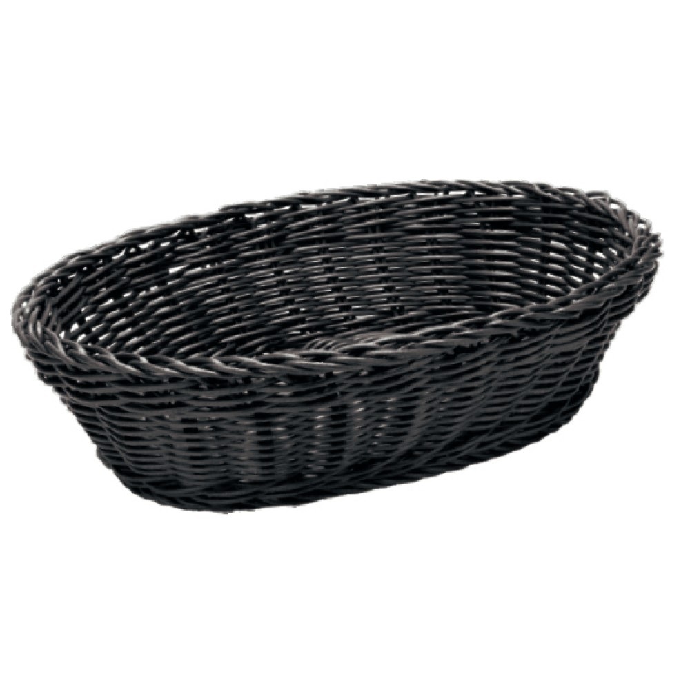 Ψωμιέρα Οβάλ Rattan Καφέ 25x20xH8cm GTSA 76-2022