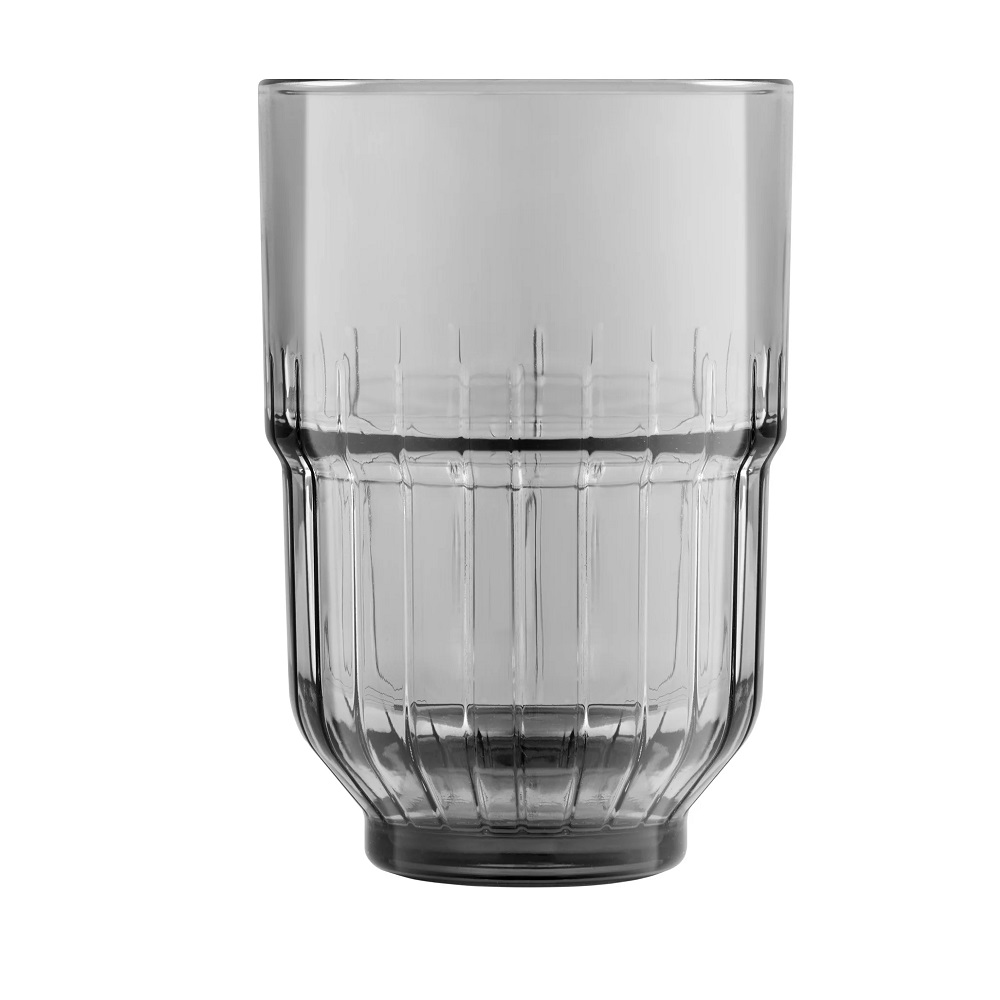 Ποτήρι Γυάλινο Γκρί Beverage 296ml Ø13,4xH7,9cm LinQ ONIS 40.00102 - 0