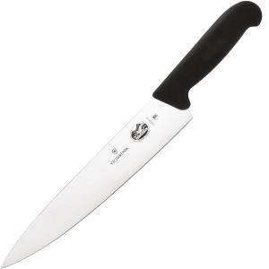 Μαχαίρι Chef 22cm Ανοξείδωτο Μαύρη Λαβή Fibrox Victorinox 5.2003.22 - 59794