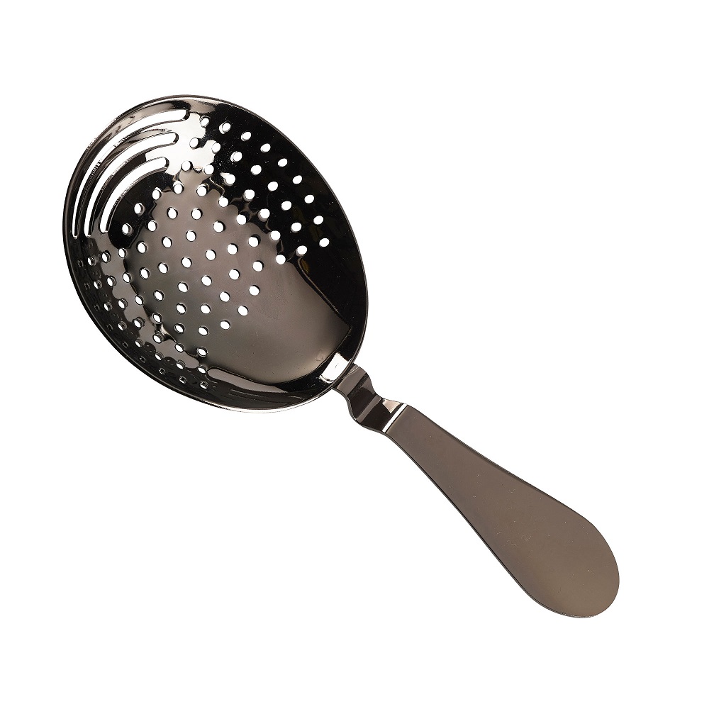 Σουρωτήρι-Julep Strainer 18cm Ανοξείδωτο Gun Metal JUL2GM Genware 34.60060 - 0