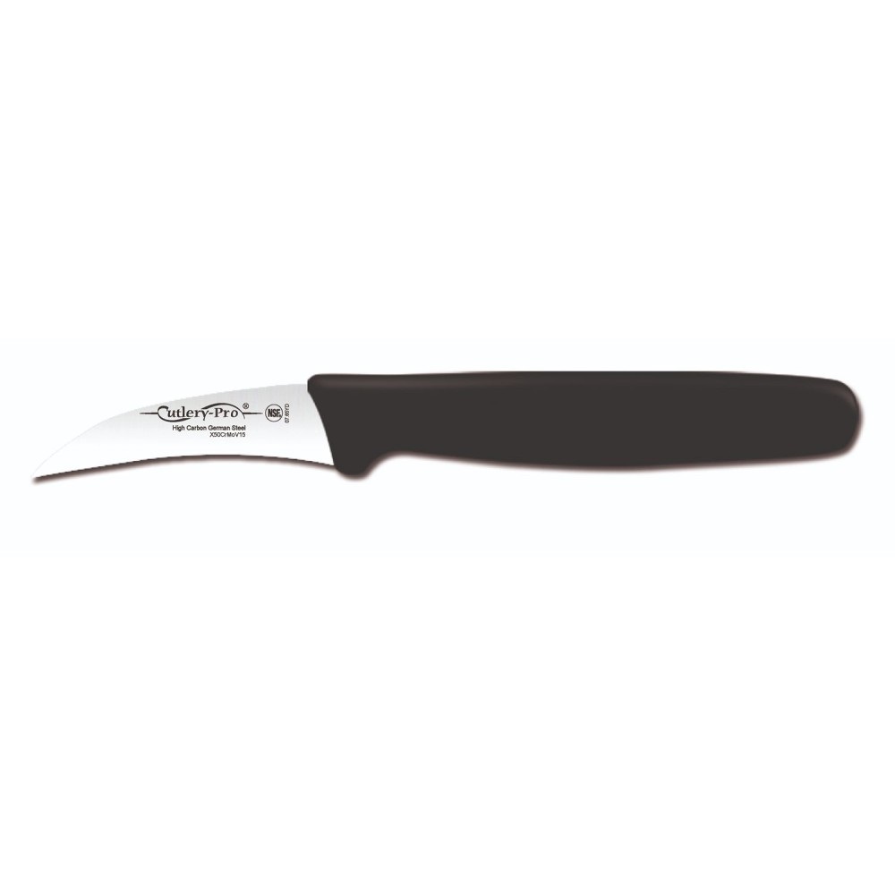 Μαχαίρι Παπαγαλάκι 6,5cm Μαύρη Λαβή PP Cutlery Pro 39-100765