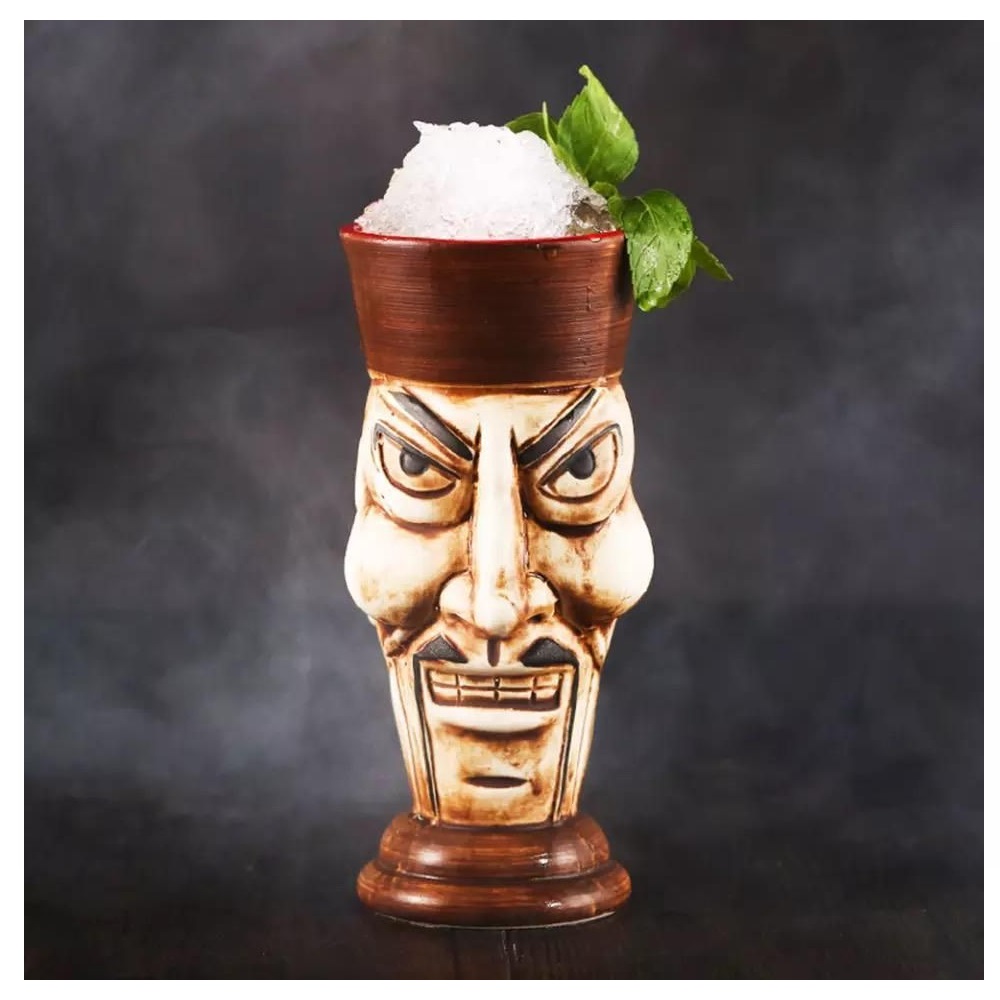 Ποτήρι Κεραμικό Cocktail 360ml Ø8xH17,6cm Fu Manchu Tiki APS Bar Supply 28.00021 - 1