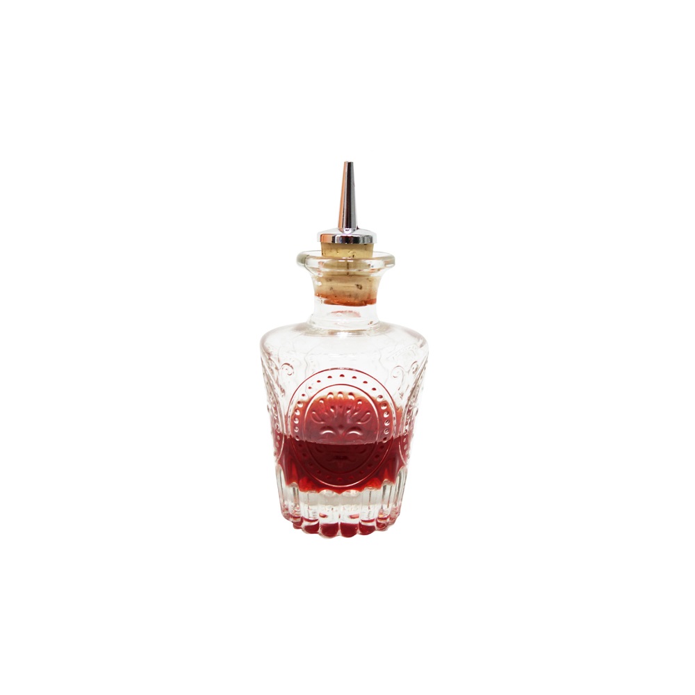 Dash Bottle Γυάλινο Old Fashioned 120ml (Χωρίς Pourer) Ø6,8xH11,2cm APS Bar Supply 28.00037 - 2