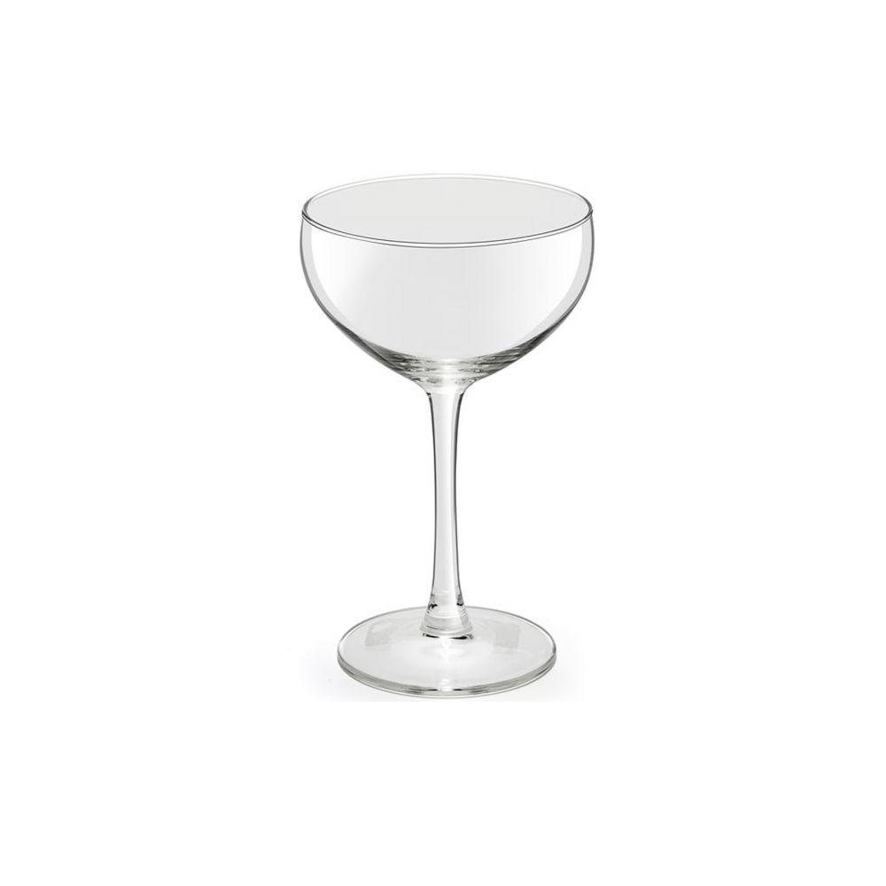 Ποτήρι Γυάλινο Champagne 240ml Ø9xH15cm Happy Hour ONIS 37.10104 - 0