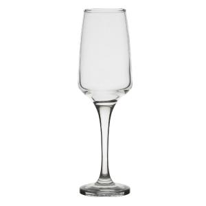 Ποτήρι Champagne Γυάλινο Διάφανο 220ml Ø6,5xH21,6cm King Uniglass 96512 - 53216