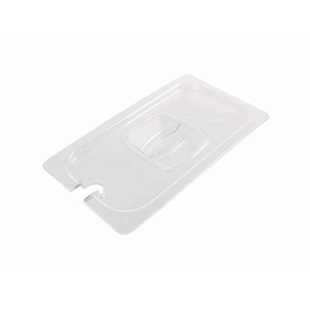 Καπάκι Gastronorm Με Εγκοπή Διάφανο Polycarbonate GN 1/6 (17,3x16,2cm) GTSA PC-7160S