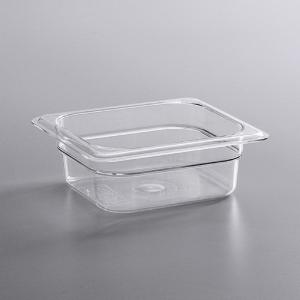 Δοχείο Gastronorm Διάφανο Polycarbonate GN 1/6 (17,3x16,2xH6,5cm) GTSA PC-7162 - 64183