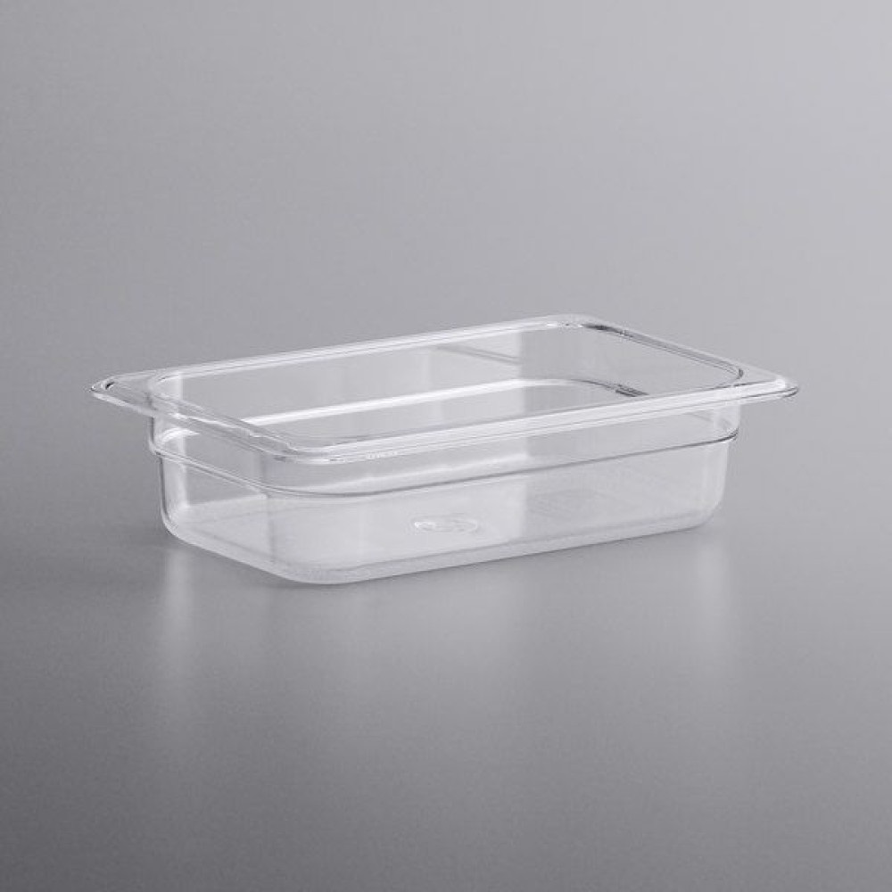 Δοχείο Gastronorm Διάφανο Polycarbonate GN 1/4 (26,2x16,2xH6,5cm) GTSA PC-7142