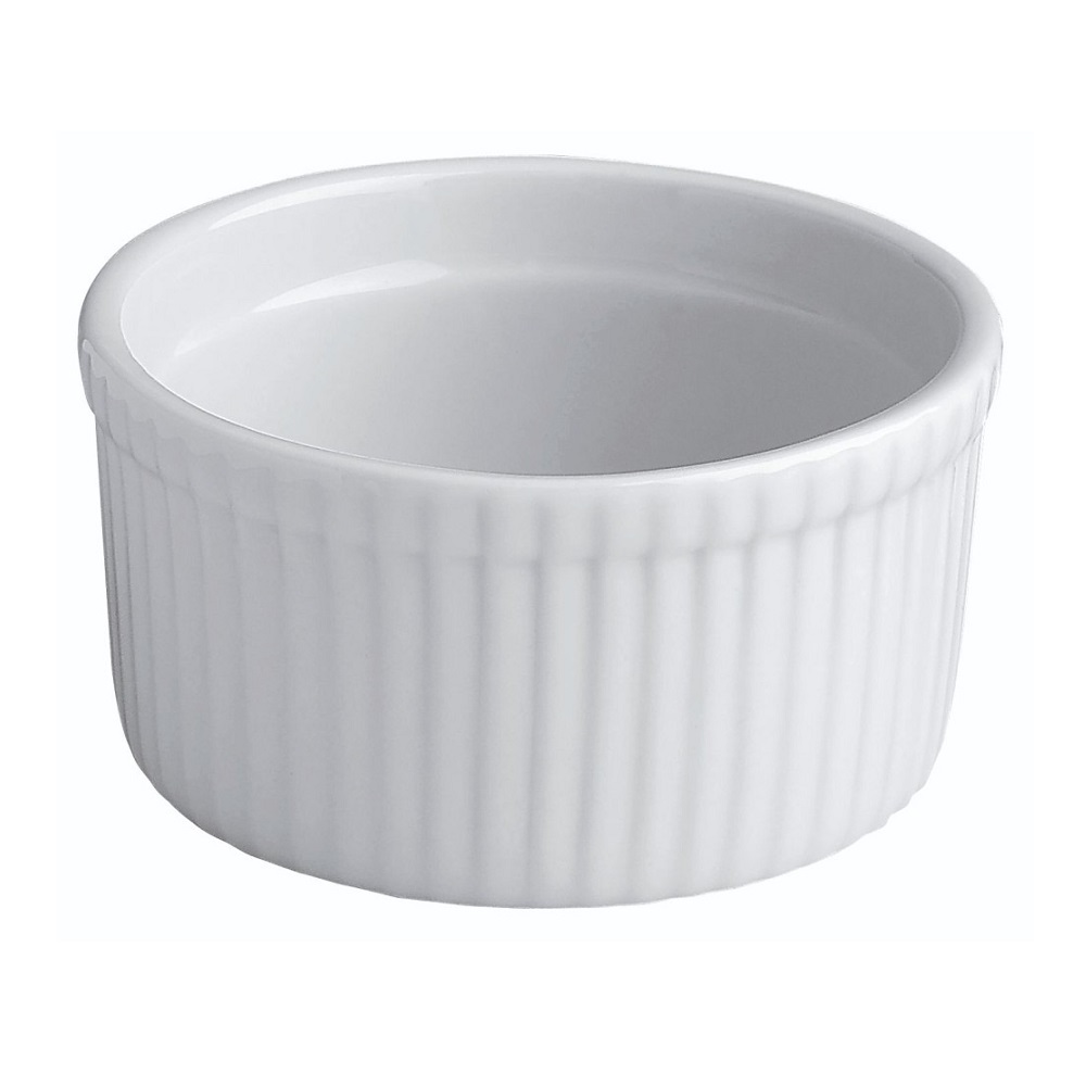 Μπολάκι Ramekin Πορσελάνης Λευκό Φ8xH4,7cm GTSA 61-1059