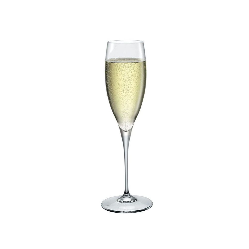 Ποτήρι Γυάλινο Champagne Flute 260ml Ø7,8xH24,5cm Premium Bormioli Rocco 00.13142 - 1