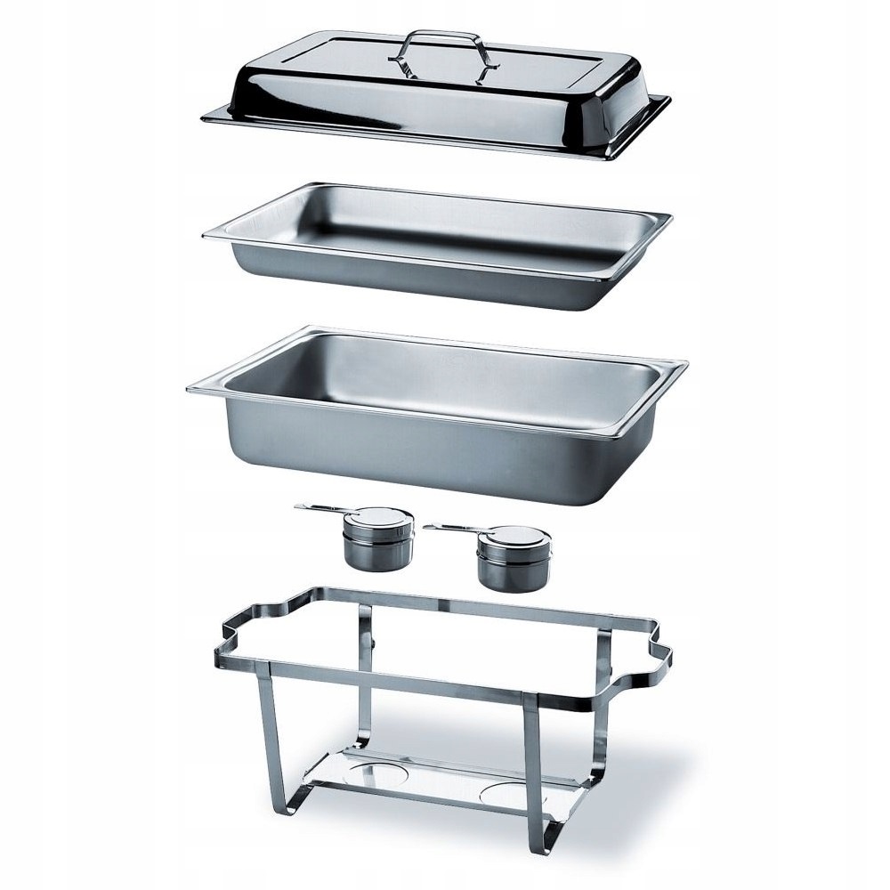 Chafing Dish - Μπεν Μαρί Ανοξείδωτο Με Ρεσώ 9Lt 60x35,8xH29,5cm 475904 Hendi 30.41135 - 3