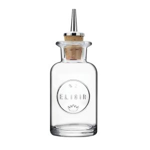 Dash Bottle Γυάλινο 100ml Με Pourer Ø5,2xH14,2cm Elixir 12273/01 Luigi Bormioli 08.00601 - 47376