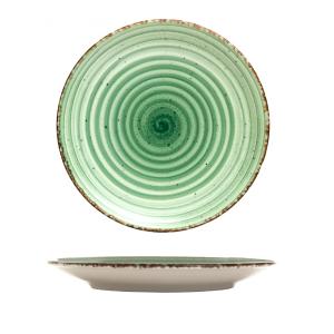 Πιάτο Coupe Ρηχό Πορσελάνης Φ21cm Green Avanos Gural 52.85070 - 47406