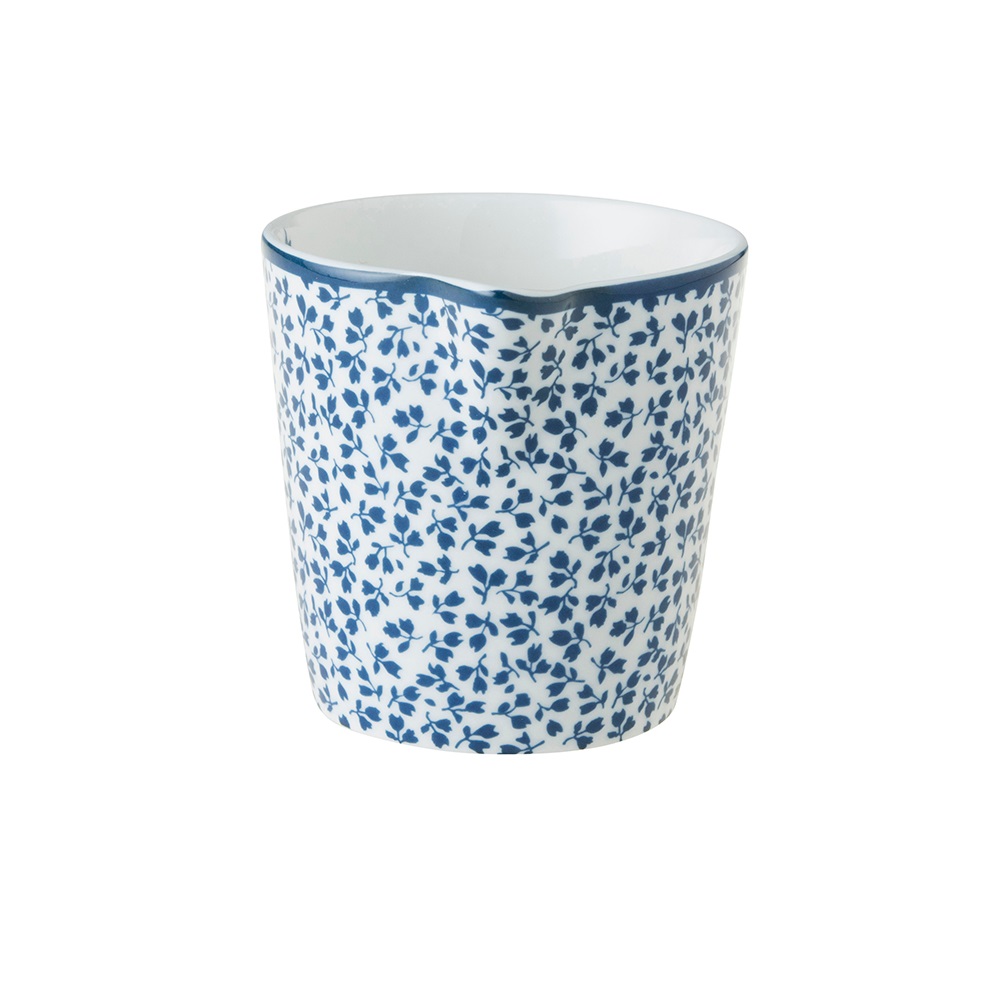 Γαλατιέρα Πορσελάνης 250ml Φ8xH11,8cm Λευκή – Μπλε Floris Blueprint Laura Ashley LA178681 - 1