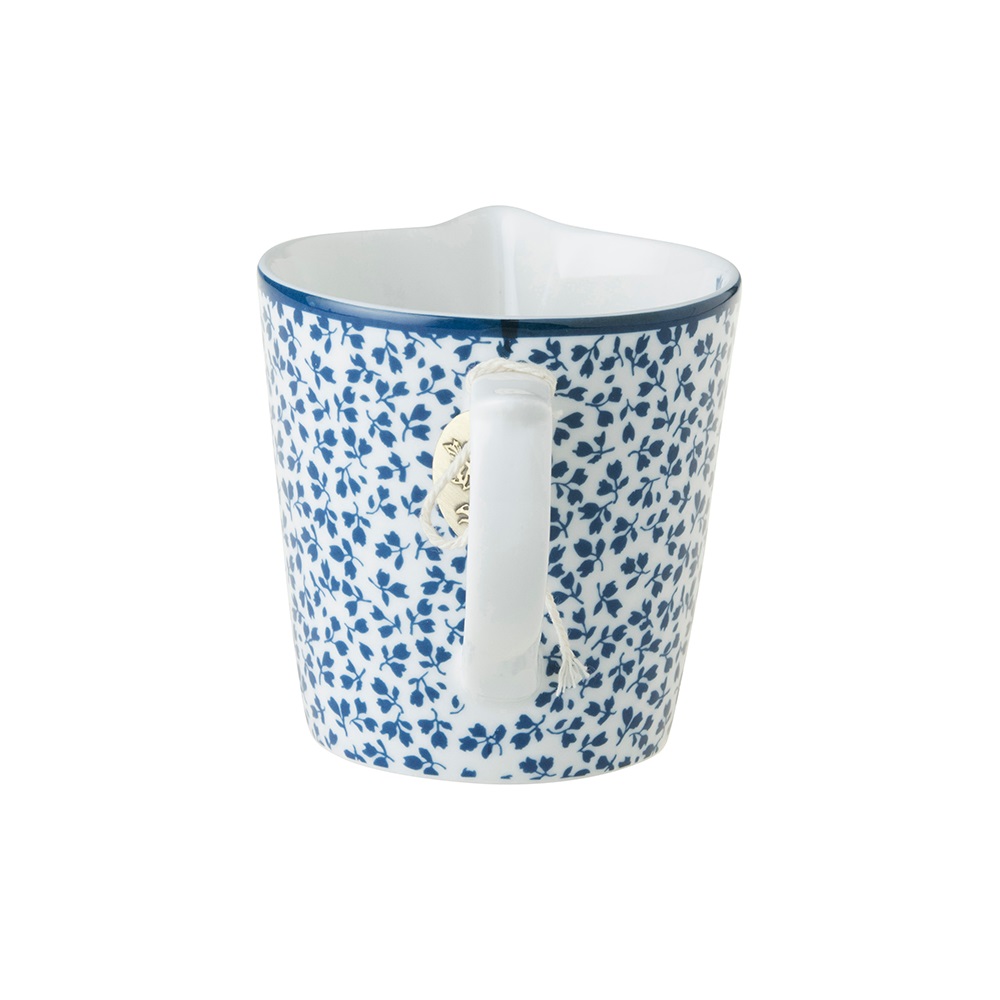 Γαλατιέρα Πορσελάνης 250ml Φ8xH11,8cm Λευκή – Μπλε Floris Blueprint Laura Ashley LA178681 - 2