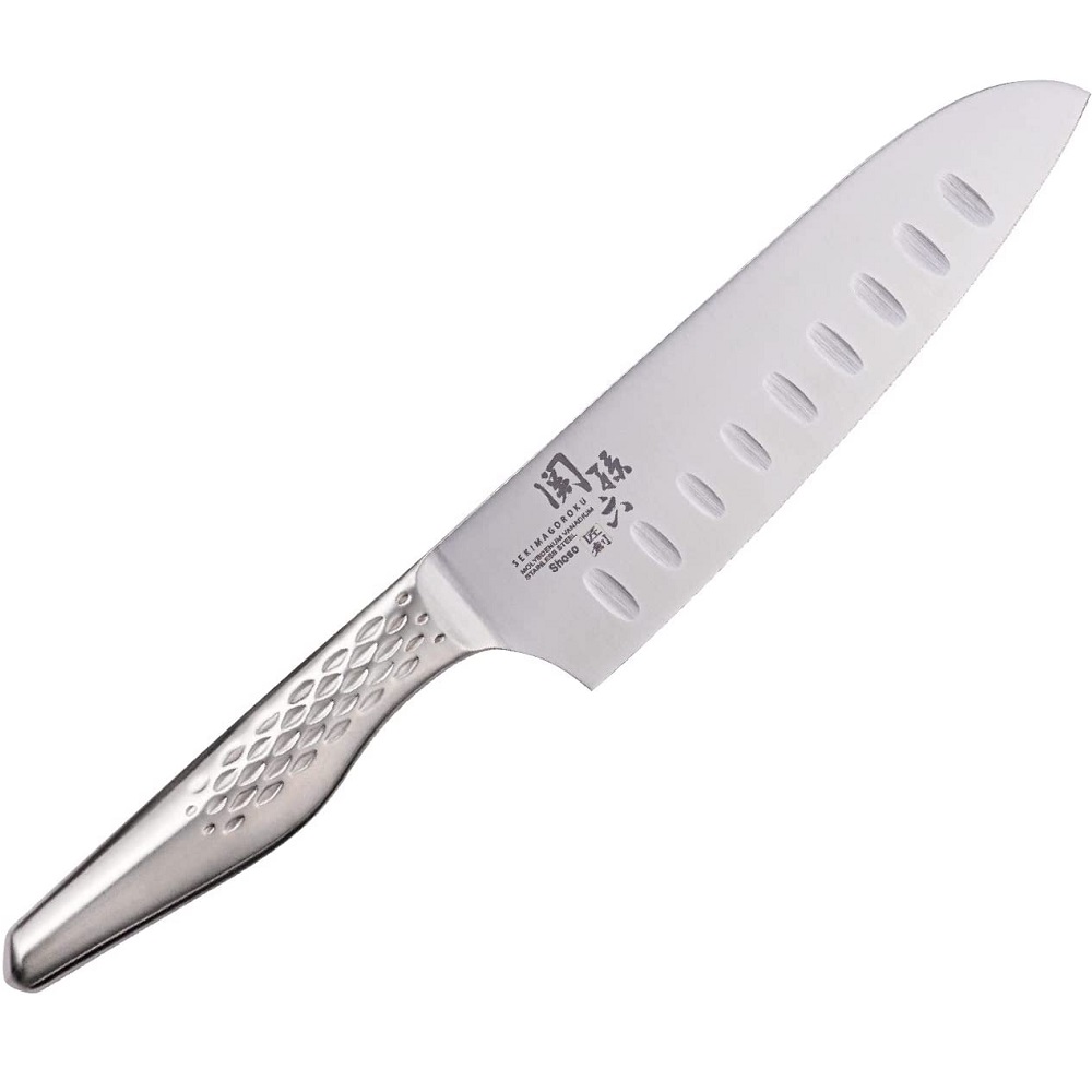 Μαχαίρι Santoku 16,5cm Με Αυλακώσεις Seki Magoroku Shoso Kai AB-5157 - 0