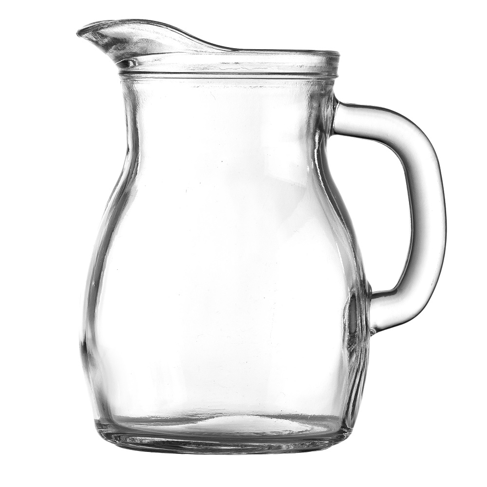 Κανάτα Γυάλινη Διάφανη 250ml Ø8xH11,6cm Bistrot Uniglass 39010 - 0